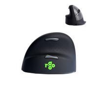 R-Go HE Ergonomic mouse, Medium (165-193mm), Left Handed, wireless, 500-1750dpi, RGOHEWLL, Black