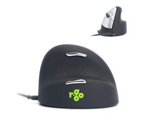 R-Go HE Souris Ergonomique Filaire, Avec Le Logiciel Anti-RSI, Prévention tendin