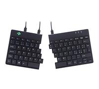R-Go Split Ergonomic Keyboard, Qwerty (It), Black, Wired