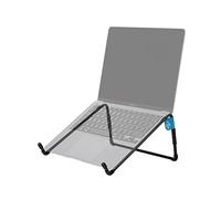 Laptop Stand R-Go Steel Travel Ergonomic And Foldable Suitable For 10-22 Inch Laptop Black