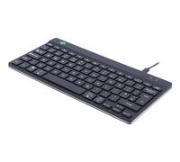 R-Go Compact Break Wired Keyboard UK Qwerty Black RGOCOUKWDBL