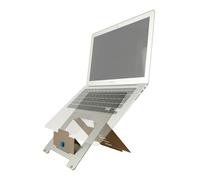 R-Go Tools Ergonomic Laptop Stand, Ultra-thin Aluminum, Adjustable Portable Note