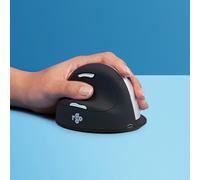 R-Go HE Mouse - Ergonomic Mouse - Large (Hand Size above 185mm) - Left Handed - Wireless