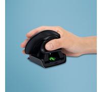 R-Go Tools Ergonomic mouse R-Go Twister, with break software, ambidextrous mouse for both hands, foldable, bluetooth and wired