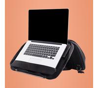 R-Go Tools Laptop bag R-Go Viva, full-grain leather, with integrated l
