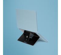 R-Go Tools Laptop stand R-Go Riser Attachable, adjustable, integrated with your laptop, aluminum, black