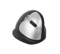 R-Go Tools - Mouse (Wireless RF, Black, Silver, Batteries, Right Hand, Lithium-Ion (Li-ion), Plastic)