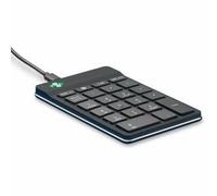R-Go Tools Numpad Ergononic With Break Indicator – Wired USB-A/USB-C, Black