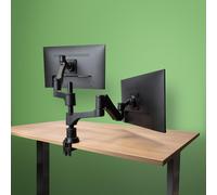 R-Go Tools RGOVLCA4TWSI R-Go Caparo 4 Twin Monitor Arm