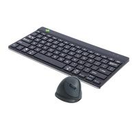 R-Go Wireless Bluetooth Keyboard and Mouse Combo - US QWERTY Compact Keyboard - Rechargeable