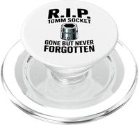 R.I.P. 10MM Socket Car Guy Funny Car Mechanic PopSockets PopGrip for MagSafe
