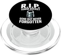 R.I.P. 10MM Socket Meme Car Guy Funny Mechanic PopSockets PopGrip for MagSafe