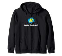 R is for Rucking - rucking gift for those who ruck Zip Hoodie