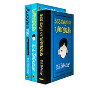 R J Palacio Collection 3 Books Set (Wonder, Auggie & Me, 365 Days of Wonder)