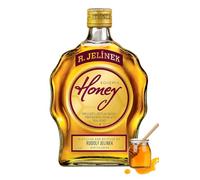 R. Jelinek Bohemia Honey Plum Brandy - Triple Distilled Slivovitz Infused with Real Honey - 35% ABV Premium Czech Liqueur - Sweet, Smooth, and Aromatic