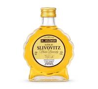 R. Jelinek Gold Slivovitz Plum Brandy | Aged 10 Years | Premium Czech Fruit Brandy | Kosher Certified | 20 ood Size | 50% ABV