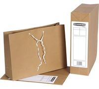 Fellowes Box File 00110 Brown Manilla Paper 10.1 x 25.4 x 35.6 cm