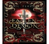 R L Perez The Fallen Demon Hardback Book in White R L Perez White