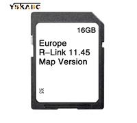 R-Link 11.45 for Renault Car SD Card Newest Update GPS Map Version Data Road Accessories Suitable Navigation Europe Area Captur 2018