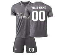 R. M. Football Kits for Boys Personalised Football Kit with Name Number Custom Jersey Shirts & Shorts Set for Men Football Gifts for Kids Adult #A07