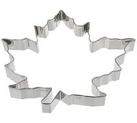 R&M International 5868 8-Inch Maple Leaf Cookie Cutter Stainless Steel Silver