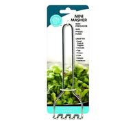 R&M Mini Potato Masher, Mini Egg Masher, Avocado Masher, Stainless Steel, 6 Inches