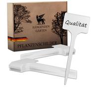 R&M ORIENT Plant Signs (60, White) - T-Shape Garden Labels for Herbs, Orchards, Vegetables, Flowers - Weatherproof Waterproof Plant Identifier Signs