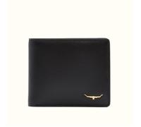 R M Williams Mens R.M.W. City Slim Bi-Fold Wallet - Black - Size: One Size