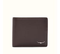 R M Williams Mens R.M.W. City Slim Bi-Fold Wallet - Chocolate - Size: One Size
