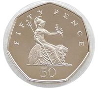 R.Mint 2004 Britannia 50p Fifty Pence Proof Coin