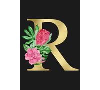 “R” ~ Monogram, Initial ~ Classy Gold, Journal /Diary / Notebook: Personalized, monogram, initial, gold, initial of a first name, initial of a last ... all the things that start with “R”!