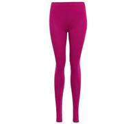 R&N FASHIONS - Girls' Kids Plain Leggings - Children & Teen Basic Stretchy Full-Length Pants for Everyday - Perfect for School, Travel, Sports (Hot Pink, 5-6 Years)