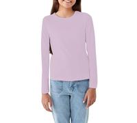 R&N FASHIONS Woman's Long Sleeve Round Neck T-Shirt Top - Stylish and Versatile - Casual Wear - Relaxed Fit - Everyday Comfort - Perfect Wardrobe Essential for All Seasons (Baby Pink, 10, Numeric_10)