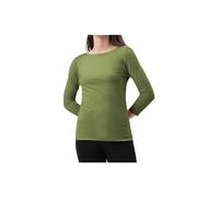 R&N FASHIONS Woman's Long Sleeve Round Neck T-Shirt Top - Stylish and Versatile - Casual Wear - Relaxed Fit - Everyday Comfort - Perfect Wardrobe Essential for All Seasons (Khaki, 12, Numeric_12)