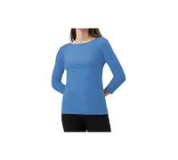 R&N FASHIONS Woman's Long Sleeve Round Neck T-Shirt Top - Stylish and Versatile - Casual Wear - Relaxed Fit - Everyday Comfort - Perfect Wardrobe Essential for All Season (Royal Blue, 12, Numeric_12)