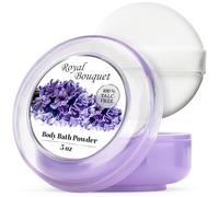 R-NEU 1 Pack Body Powder for Women with Puff, 100% Talc-Free, Elegant Royal Bouquet Scented Dust, After Bath for Soft Skin, Extra Large,(5oz)