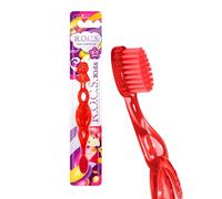 R.O.C.S. Toothbrush for Children 3-7 Years Extra Soft - Colourful Design - Safe Toothbrush - for Children (Colour Cannot Be Selected)