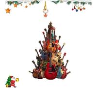 R ockin' Around The Guitar Christmas Tree Ornament,R ockin Around The Guitar Christmas,Guitar Christmas Tree Ornaments,R ockin Around The Christmas Tree Decor,Stacking Rock Guitar Ornaments (1pcs)