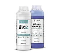 R PRO 20 (1 kg /35,27 oz) Silicone Rubber for Silicone Medium Hardness Moulds,Silicone Mould Making kit for DIY, 100% Safe,high Tear Resistance,1:1 Mix Ratio