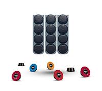 R&R SHOP - Capsule Holder for Lavazza a Modo Mio, Glue on any surface, Compatible with Capsule a Modo Mio with 3M Adhesives, 4 Capsules each, 100% Recyclable - Set of 3