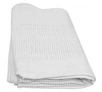 R&R Value - X51000 Thermal Blanket Leno Weave, Twin Size, 2.5 lb, White