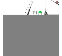 R Rod for Youth, Beginner Kit - Rigging Kit - Telescopic Rod and Rig Set 1.6m/5.25ft, Complete Kits with Bait Storage for Kids