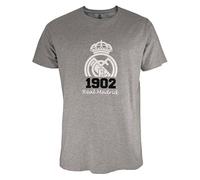 Real Madrid Cotton Tee Nº 60 Undershirt, Grey, XXL