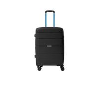 R Roncato Aviator Trolley Made of Polypropylene, black/blue, M, Hard case, made of polypropylene, expandable, 4 rotating wheels