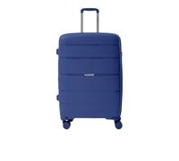 R Roncato Aviator Trolley Made of Polypropylene, blue, L, Hard case, made of polypropylene, expandable, 4 rotating wheels