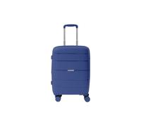 R Roncato Aviator Trolley Made of Polypropylene, blue, S, Hard case, made of polypropylene, expandable, 4 rotating wheels