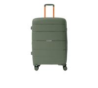 R Roncato Aviator Trolley Made of Polypropylene, Green/Orange, L, Hard case, made of polypropylene, expandable, 4 rotating wheels