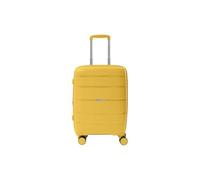 R Roncato Aviator Trolley Made of Polypropylene, yellow, S, Hard case, made of polypropylene, expandable, 4 rotating wheels