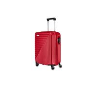 R Roncato FIBRA Expandable Trolley, red, S, Hard case, expandable, rotating wheels