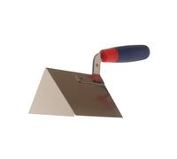 R.S.T. 6205 External Corner Trowel Soft Touch Handle in Silver R.S.T. Silver